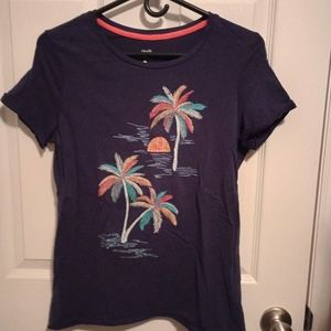 Woman Palm Tree T